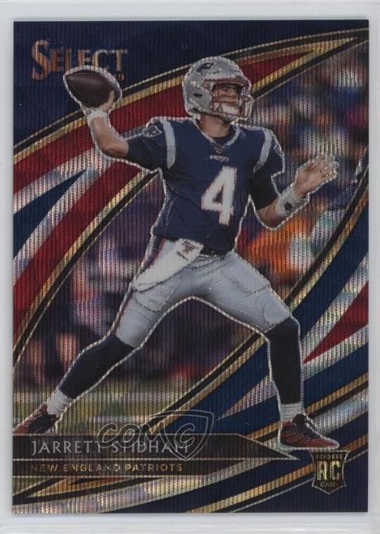 2019 Panini Select Field Level Tri-Color Prizm 63/99 Jarrett Stidham #218 1bf5