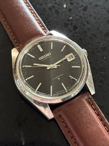 Beautiful Vintage Seiko 6308-801 LT Automatic 17 Jewels Running Men's