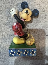 Jim Shore Mickey Disney World Collection Modern Day Mouse Figurine Fast Ship