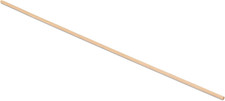 1/8 Inch x 12 Inch Birch/Poplar Wood Dowels, Pack of 50, Craft-wood Dowel Rods