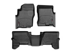 WeatherTech FloorLiner for 2005-2007 Nissan Xterra - 1st & 2nd Row, Black