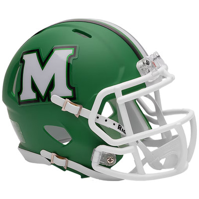 [BIG SALE] Marshall Thundering Herd Riddell Mini Helmet NCAA Display Piece