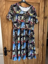 Carolina Dress Room Villains Shoes Tea Dress Size 2 18 20 22