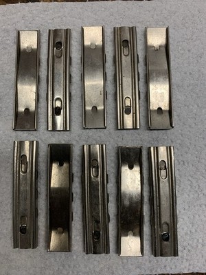 8mm Mauser Stripper Clips, two piece, Excellent condition, 10 Pieces