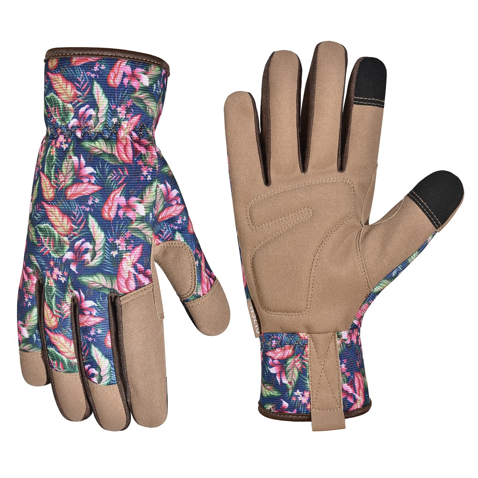 Gants de jardinage tactiles homme femme gants de protection jardin souples