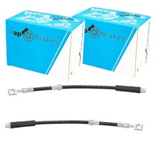 2x RAP BRAKES BREMSSCHLÄUCHE VORNE passend für FIAT CROMA