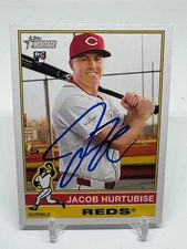 2025 Topps Heritage - Jacob Hurtubise #124 SIGNED