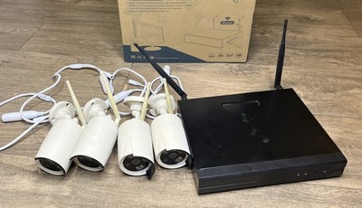 Wireless 4CH NVR H264 Kit Security Cameras And Network Recorder NO HARD DRIVE