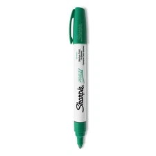 Sharpie 35552 Permanent Paint Marker, Medium Bullet Tip, Green
