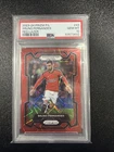 2023 Panini Prizm Premier League Soccer Red Lazer Bruno Fernandes #43 PSA 10