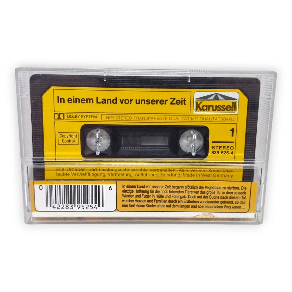 In einem Land vor unserer Zeit MC Original Hörspiel Kassette Karussell Dinos - Bild 2 von 4