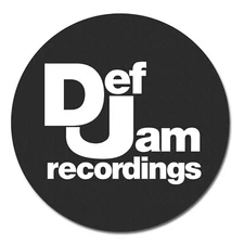 Def Jam Turntable Slipmat - DJ Run DMC LL Cool J old school hip hop beastie boys
