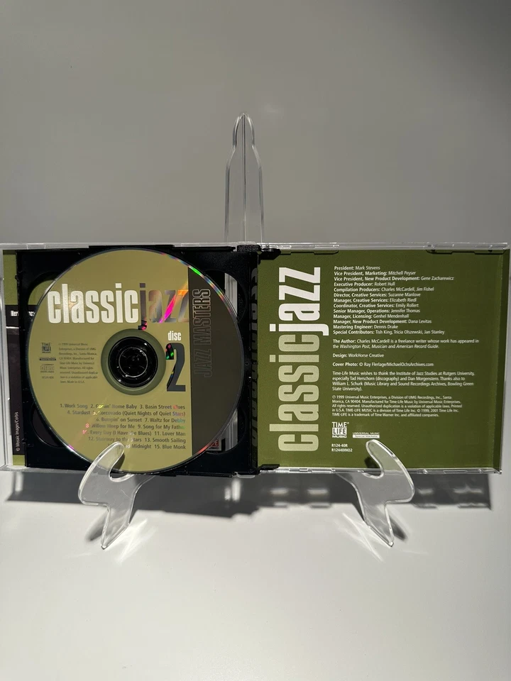 Classic Jazz: Jazz Legends [Single Disc] by Various Artists (CD, Aug-2002,... Foto 3 de 4