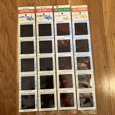 Walt Disney World VTG Lot PANA-VUE Film Slides Main St. USA Discovery Presidents