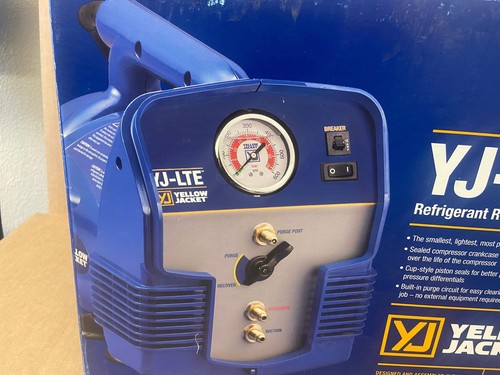 YELLOW JACKET 95730 YJ-LTE REFRIGERANT RECOVERY SYSTEM 193328 - Picture 1 of 7