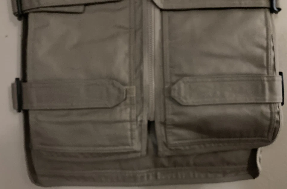 Heat Stress Vest Steele Body Cooling System Military Industrial Made In USA Tan - Image 4 of 4