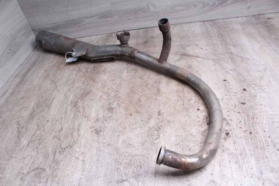 Sistema de escape colector silenciador Yamaha XS 400 Dohc 12E 82-84  Foto 2 de 4