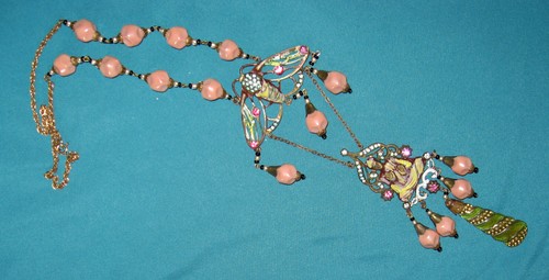 Incredible Antique Czech Necklace
