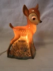 Walt Disney Bambi Perfume Lamp Goebel Bee Mark Vintage German  #OBEN