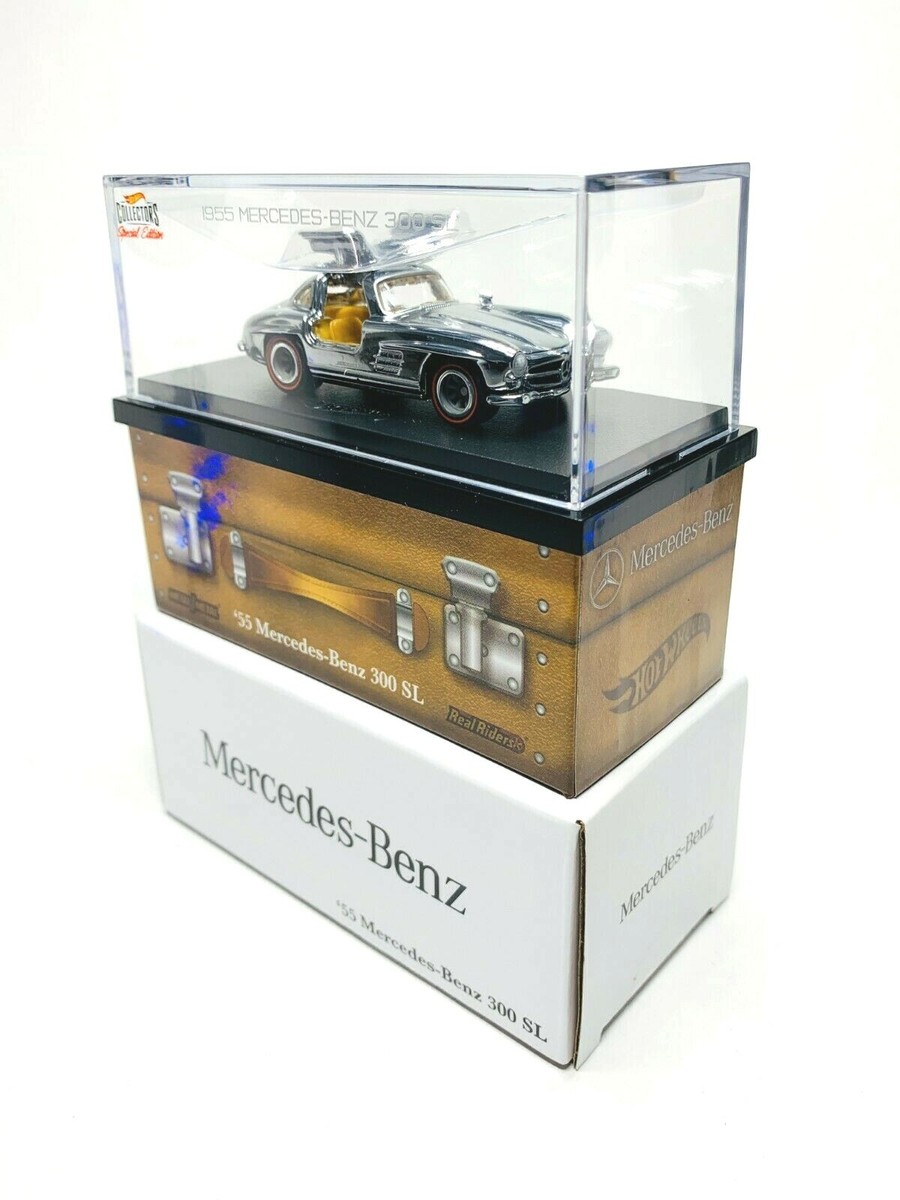 Hot Wheels 2021 RLC Exclusive '55 Mercedes-Benz 300 SL Silver