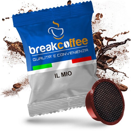 200 CAPSULE COMPATIBILI LAVAZZA A MODO MIO BREAK COFFEE CAFFE' CREMOSO ORIGINALI - Foto 1 di 1