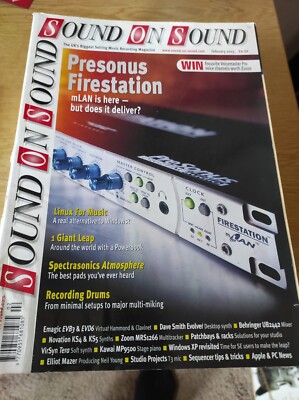 Sound On Sound February 2003, Presonus Firestation mLAN  - B877