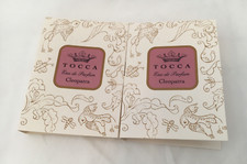 NEW Tocca Cleopatra Eau de Parfum Sample Duo - 0.05 fl. oz. each made in France