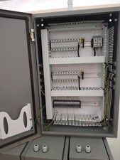 power distribution panel, Saginaw, Edison 16 channel, 20" W X 30" T X 9" D