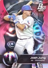 2023 Bowman Platinum #1 Josh Jung ROOKIE CARD RC. rookie card picture