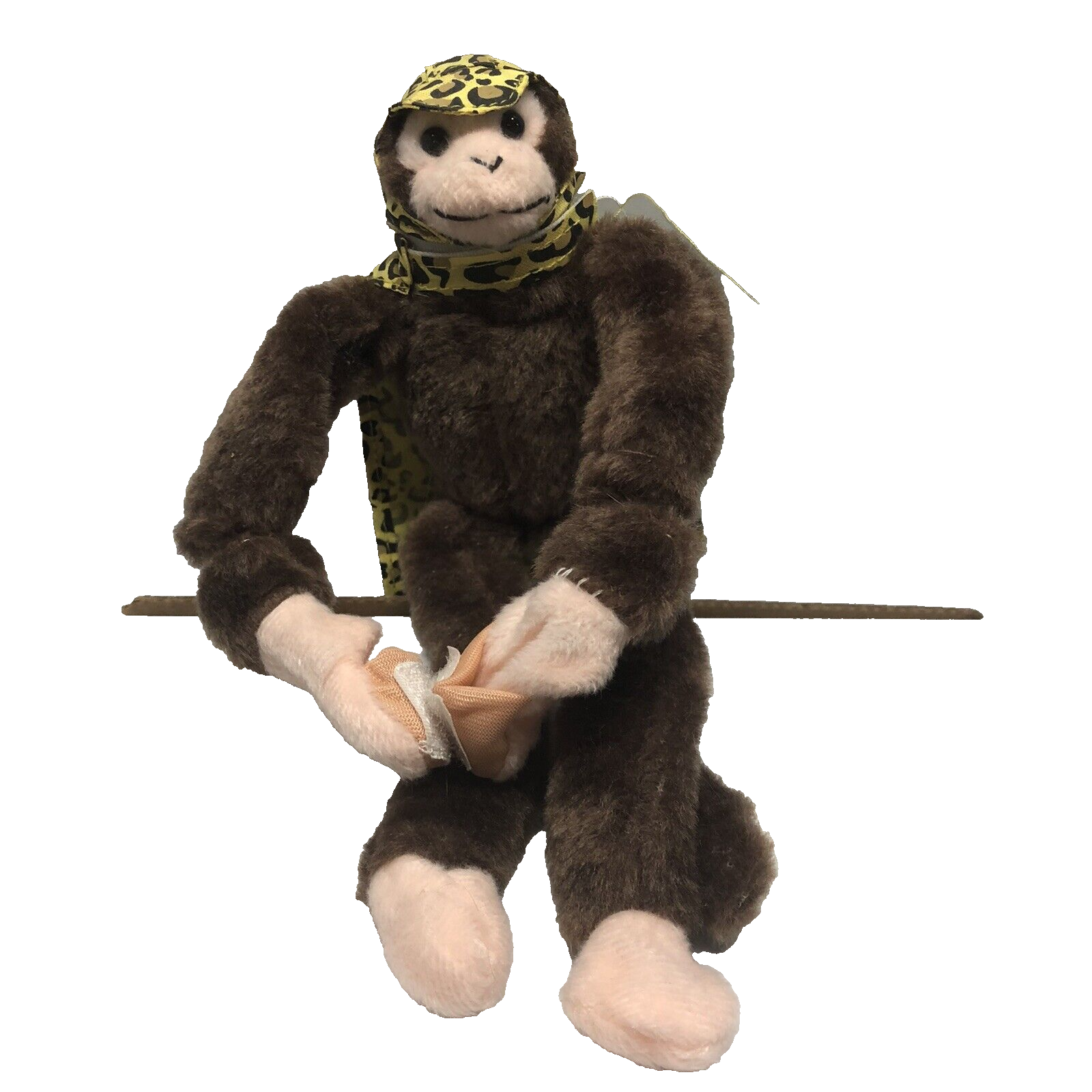 Flingshot Flying Monkey Plush Toy, Brown Woot! Leopard Cape Playmaker Toys eBay