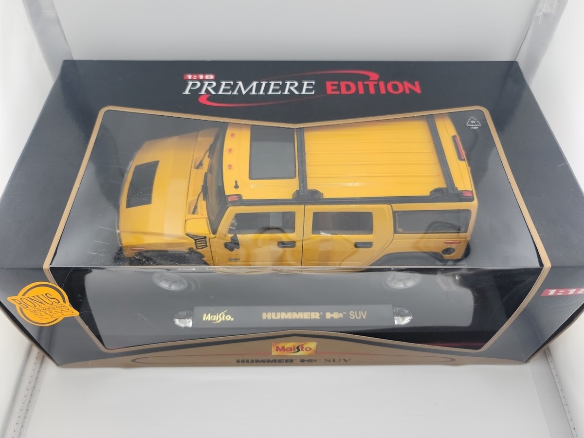 Maisto Premier Edition Hummer H2 SUV 1 18 for sale online | eBay