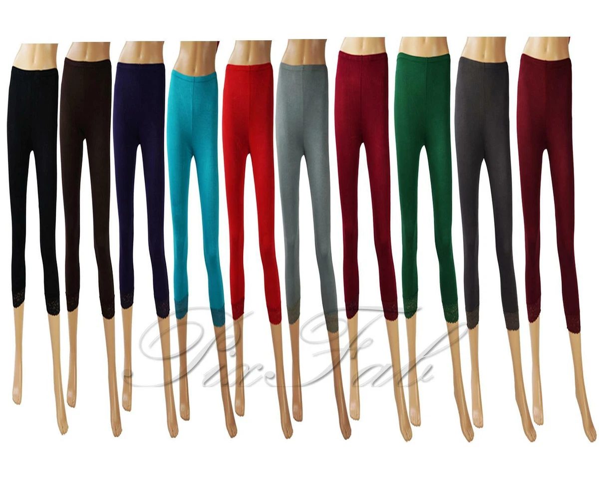 Leggins with cheap lace