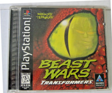 Beast Wars Transformers (Sony PlayStation, 1997) PS1 Game Complete w/ Manual