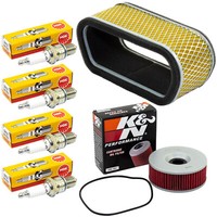 Set Wartung FüR Yamaha XS 1100 S XS1100 1980-1983 Luftfilter ÖLfilter ZüNdkerzen