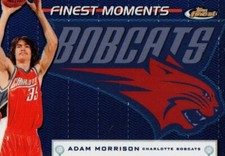 Adam Morrison 2006-07 Topps Finest Moments RC Refractor 