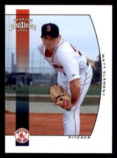 2005 Donruss Team Heroes  #352 Matt Clement Boston Red Sox