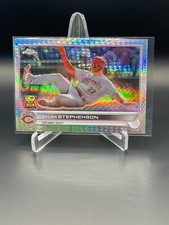 2022 Topps Chrome Sonic Base Prism Refractor #63 Tyler Stephenson Reds