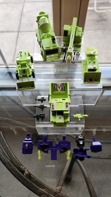 Vintage G1 Transformers Decepticons Devastator Constructicons 1984 Takara Japan.