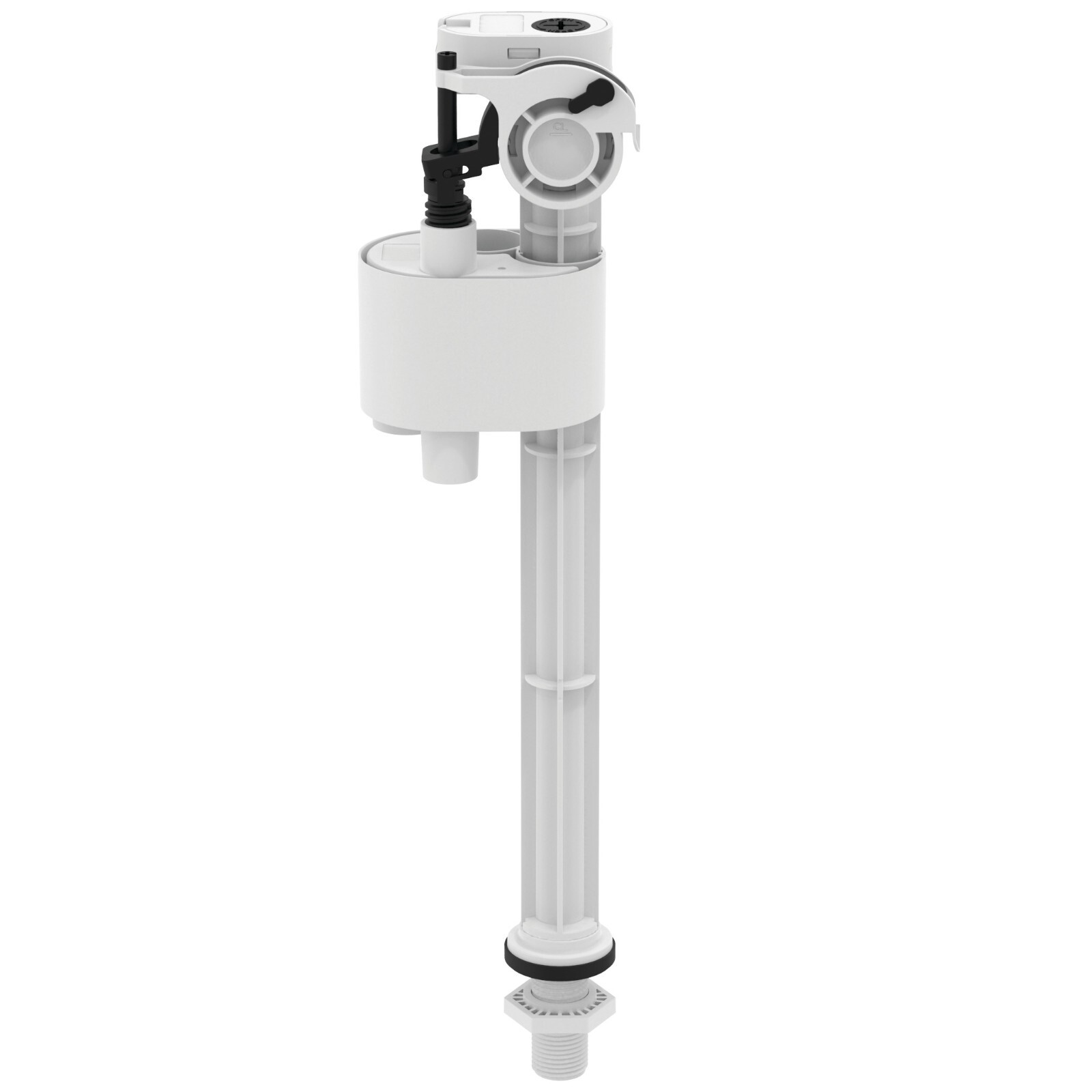 Ideal Standard delayed fill toilet inlet valve. Bottom fill. 350mm high EV98067
