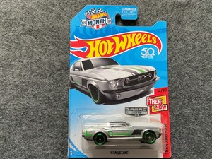 hot wheels 67 mustang then and now