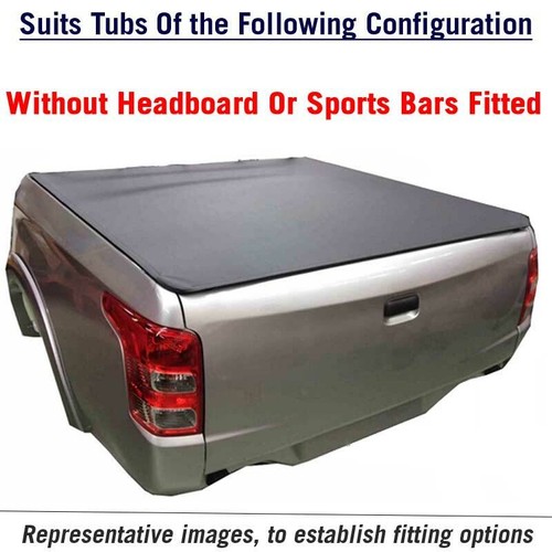 Clip On Tonneau Cover For Nissan Navara NP300 D23 - July 2015 to February 2021 - Picture 9 of 10