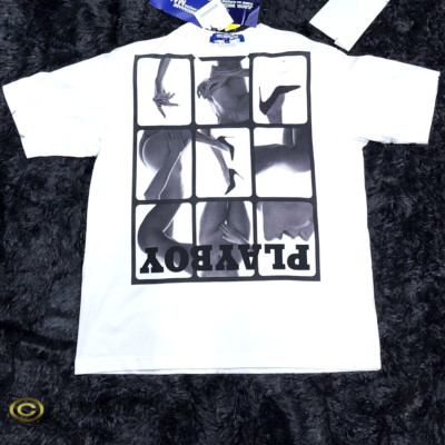Junya Watanabe White Playboy Grid T-shirt size L | eBay