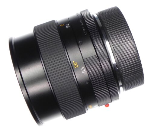 Leica 50mm f1.4 Summilux-R E-60 ROM #3821306 ......... MINT w/Box,Case,Caps - Picture 5 of 12