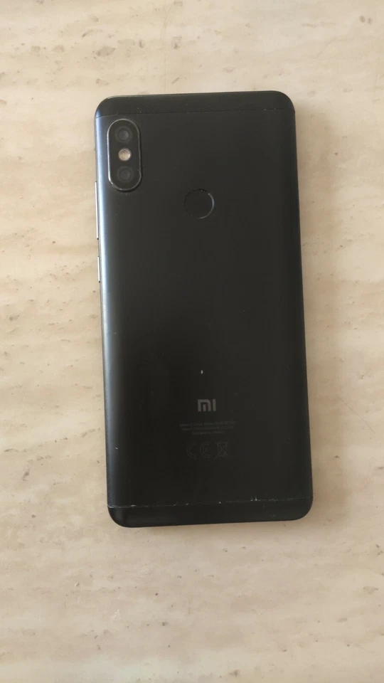 Xiaomi Redmi Note 5 - 4GB - 64GB - Dual Sim - Black - Unlocked - Crack on screen - Image 3 of 3