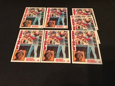  1984 Topps Baseball Card St Louis Cardinals George Hendrick #540 NMMT Free Ship