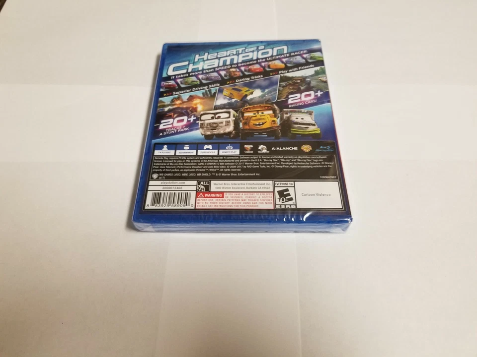 Cars 3: Driven to Win (Sony PlayStation 4, 2017) PS4 NEW - Image 2 of 2