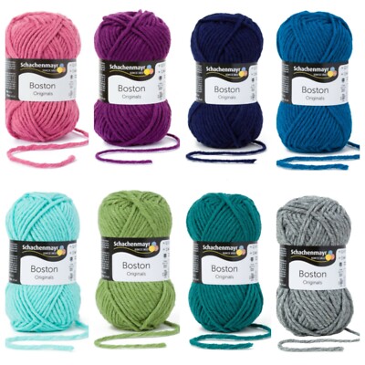 SCHACHENMAYR - BOSTON - 43 Farben -Wolle- 50g -LL 55m-Herbst/Winter-(8,50 /100g)