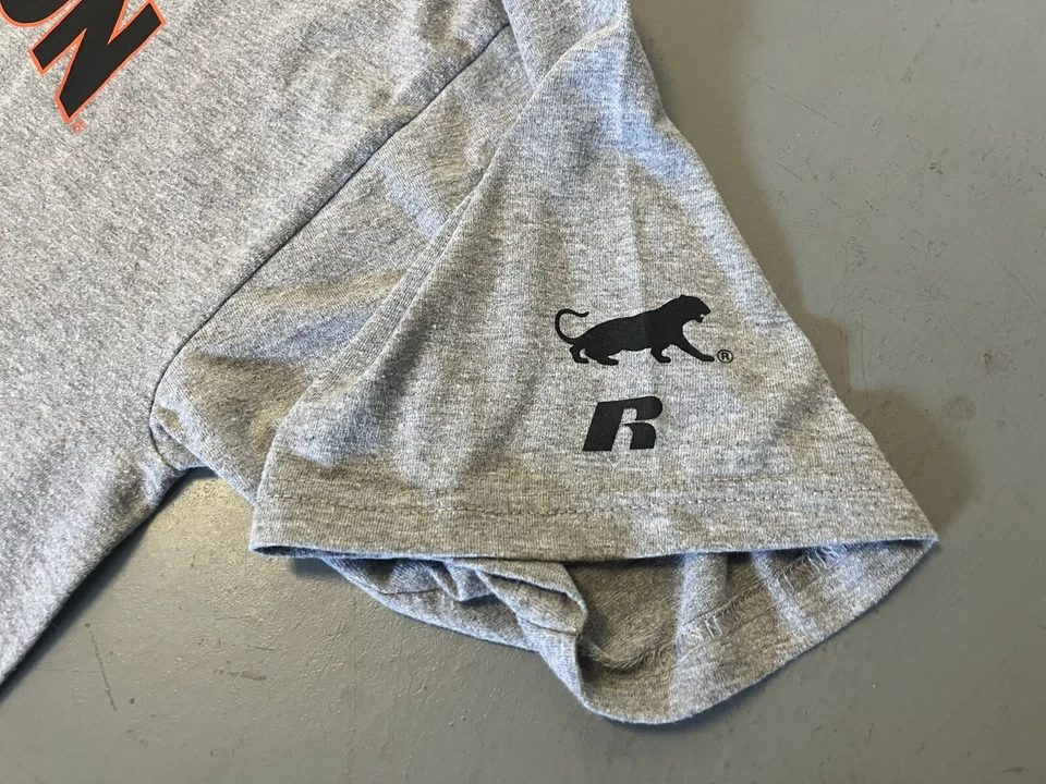 Бейсбольная серая спортивная рубашка Princeton Tigers Russell размер XL - Изображение 3 из 4