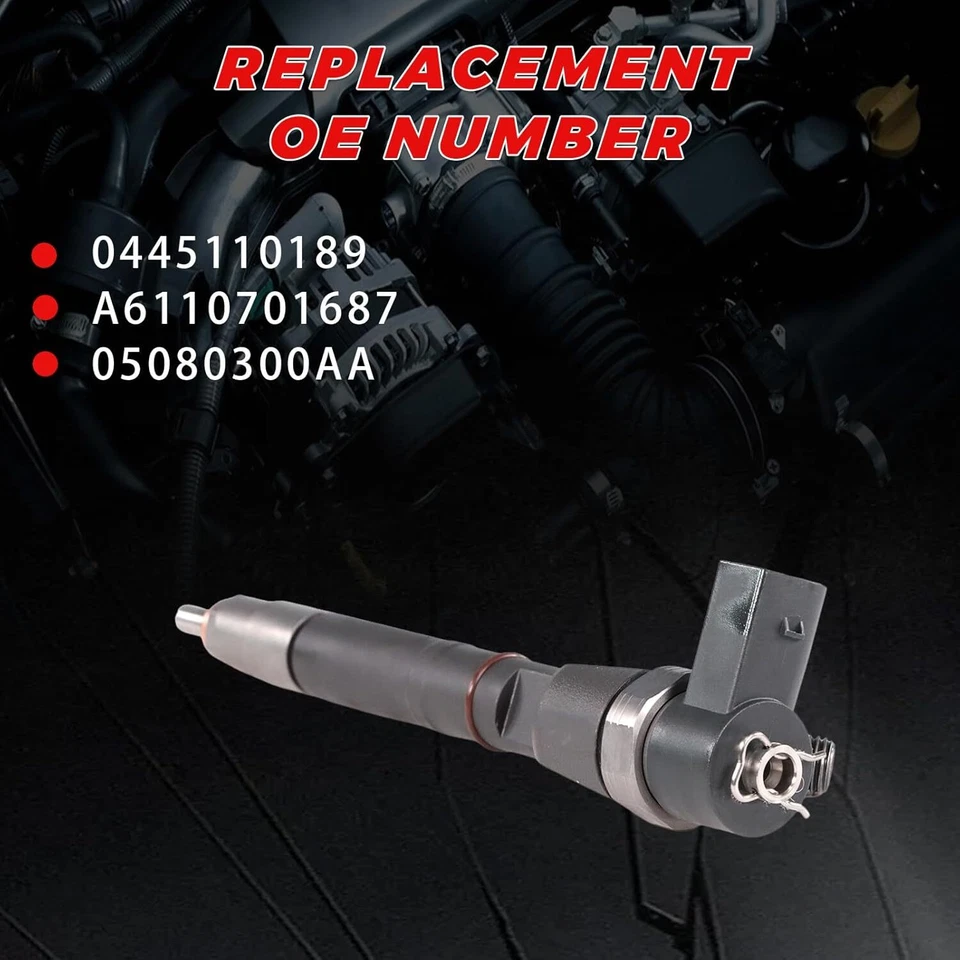 4PCS Fuel Injector For Mercedes Benz Dodge Freightliner Sprinter 0445110189 - Imagem 3 de 4