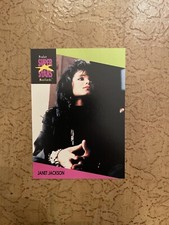 JANET JACKSON Trading Card from 1991 - ProSet SuperStars MusiCards